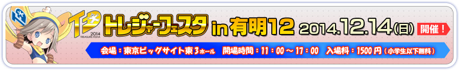 トレジャーフェスタin有明12